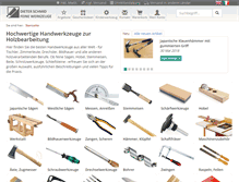 Tablet Screenshot of feinewerkzeuge.de